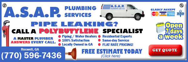 ASAP Plumbing - Serving 30517