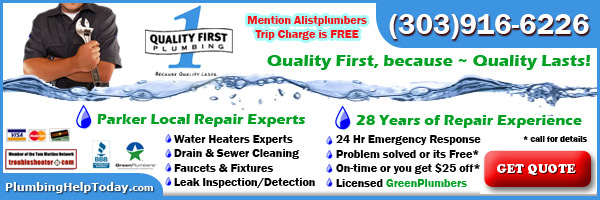 Get a Quote Now - Quality First Plumbing - (303) 916-6226